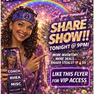 SHARE SHOW! TONIGHT!!COME HANGOUT!